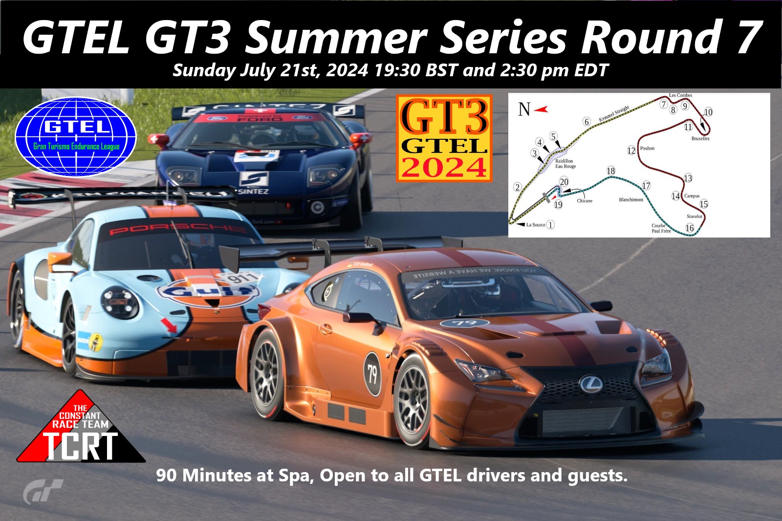 GTEL 2024 Summer series round 7 | It’s raceday