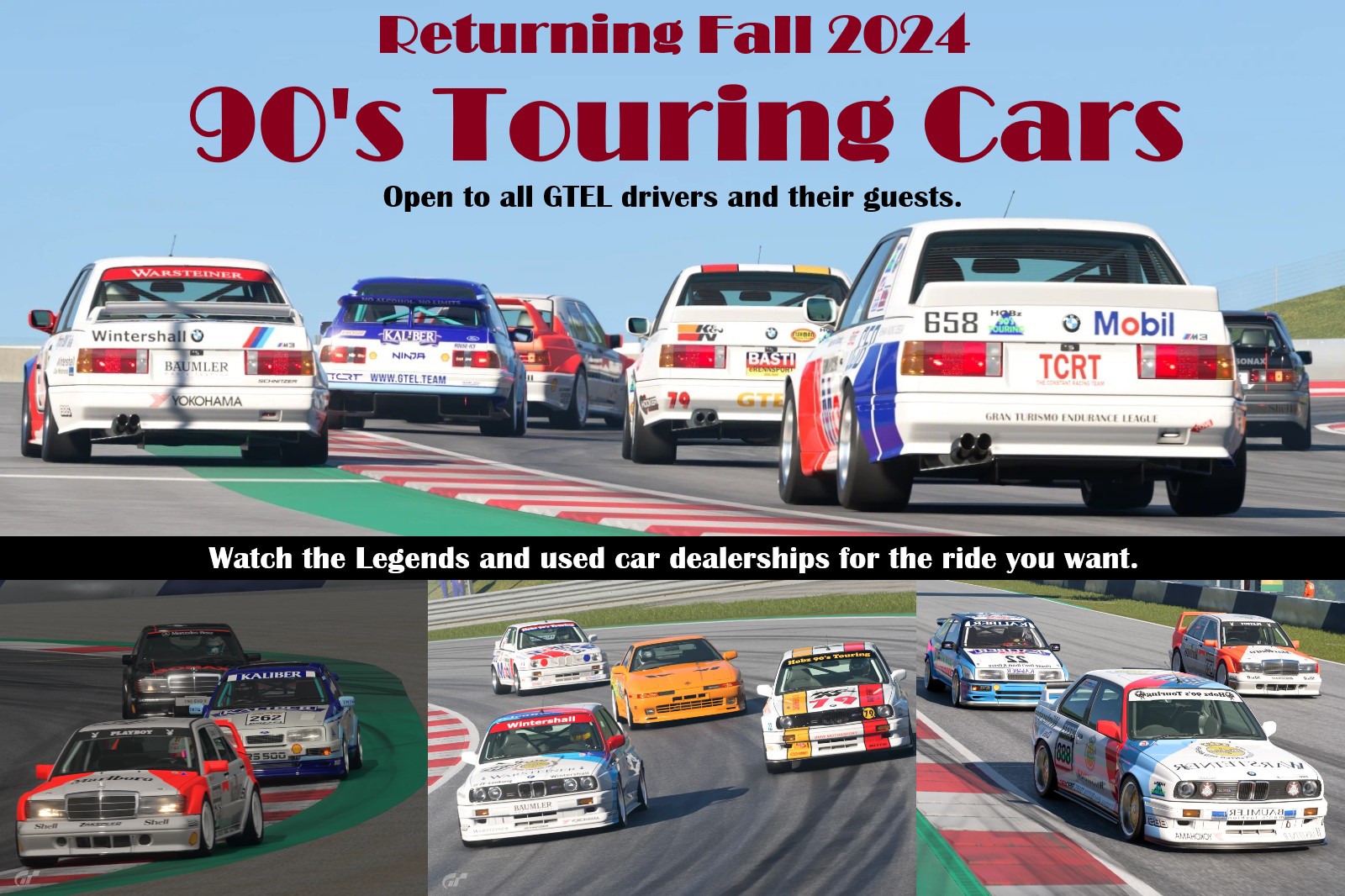Returning in Fall 2024 – Hobz 90’s Touring cars madness