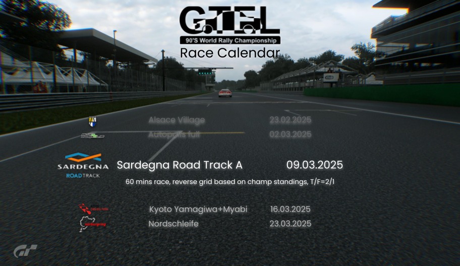 GTEL 90’s World Rally Championship | It’s raceday