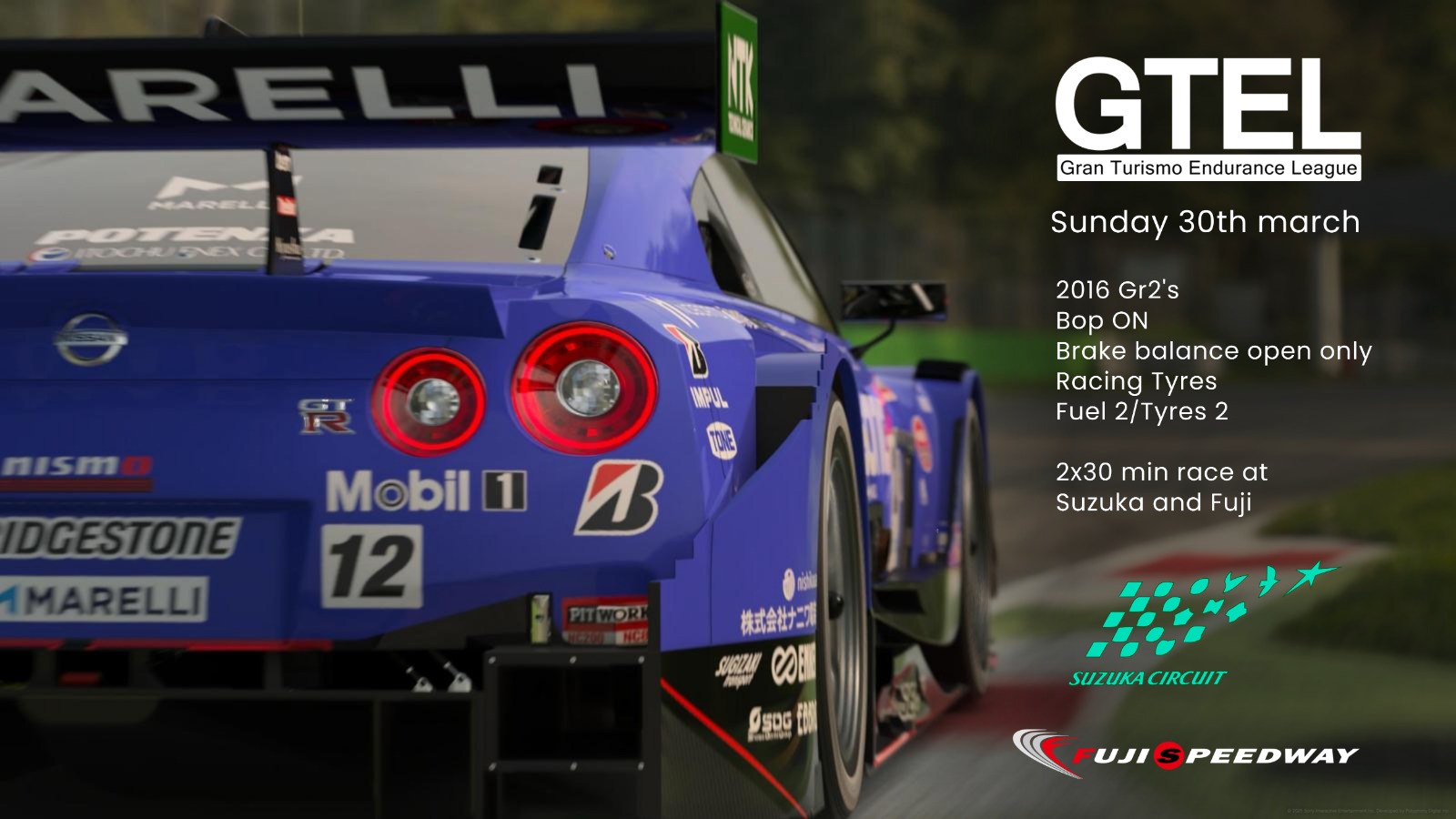 Group 2 at Fuji and Suzuka | It’s raceday