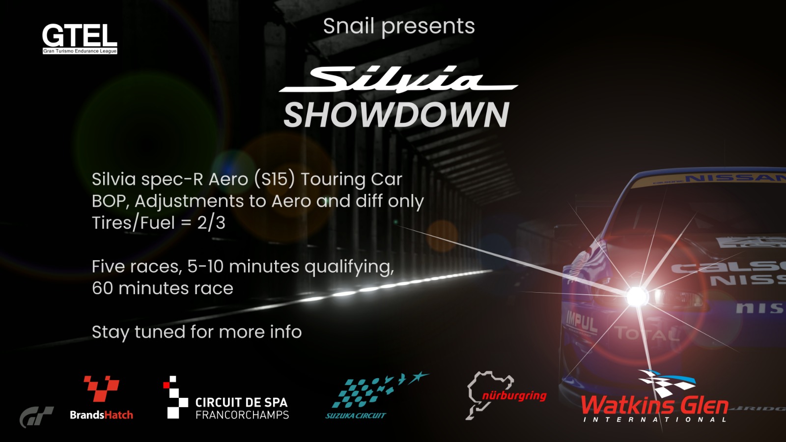 Snails Silvia Showdown | Starting soon